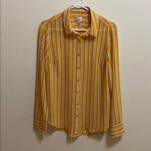 Light weight button down